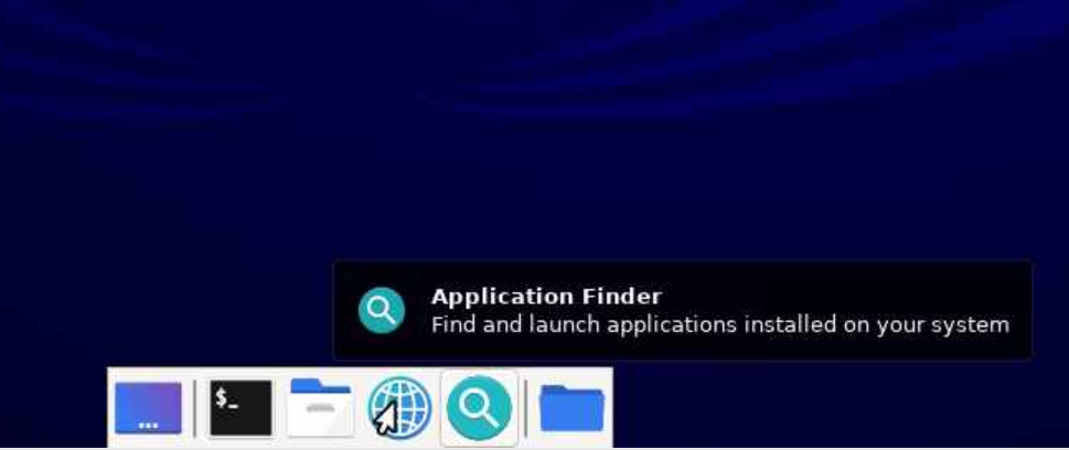XFCE - HPC Desktop Application Finder