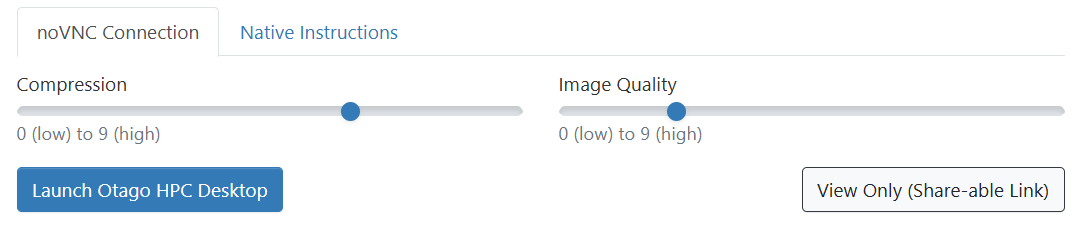 noVNC Compression and Image Quality