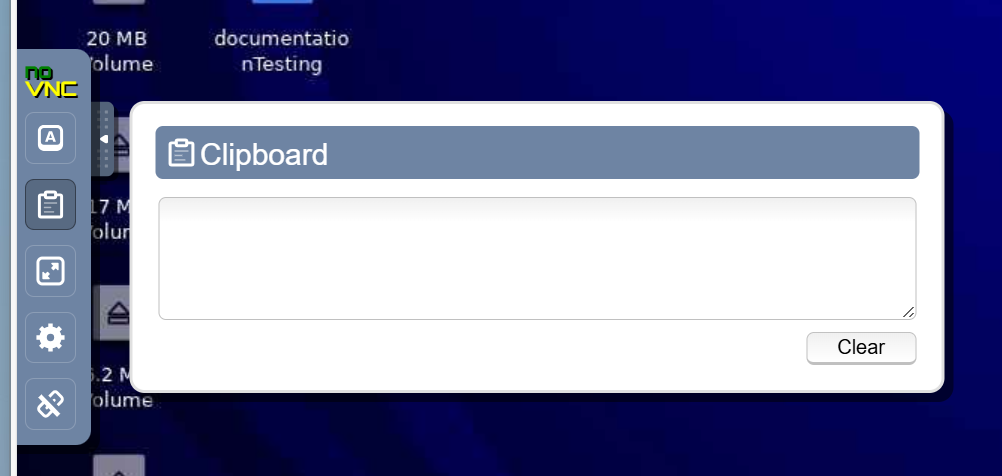 HPC Desktop Sidebar Clipboard